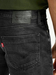 Men'S 511 Black Slim Fit Mid Rise Jeans