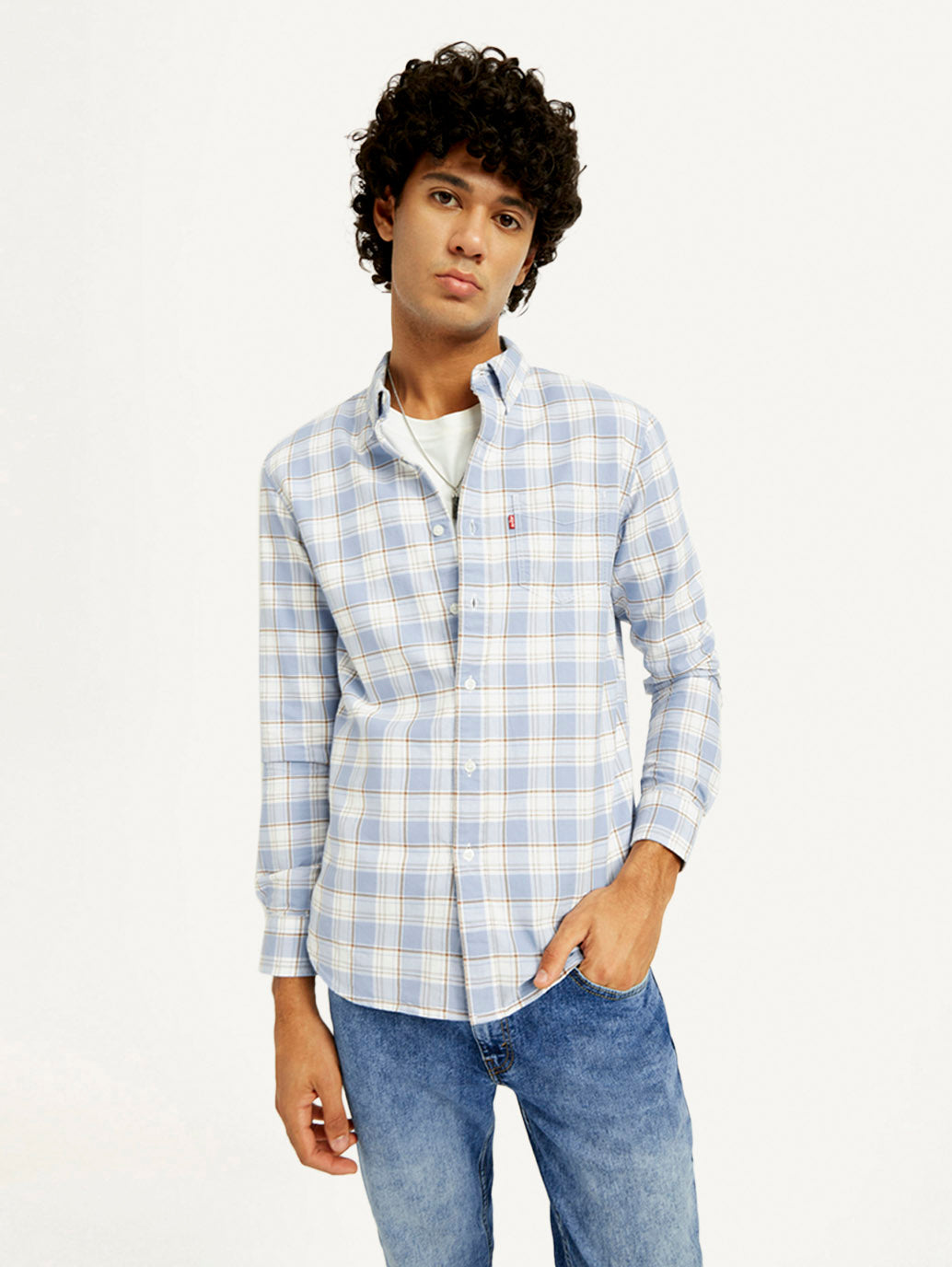 Levis Mens Casual Shirt F/S 004Jh-0008