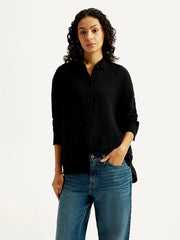 Women'S Solid Slim Fit Shirt
