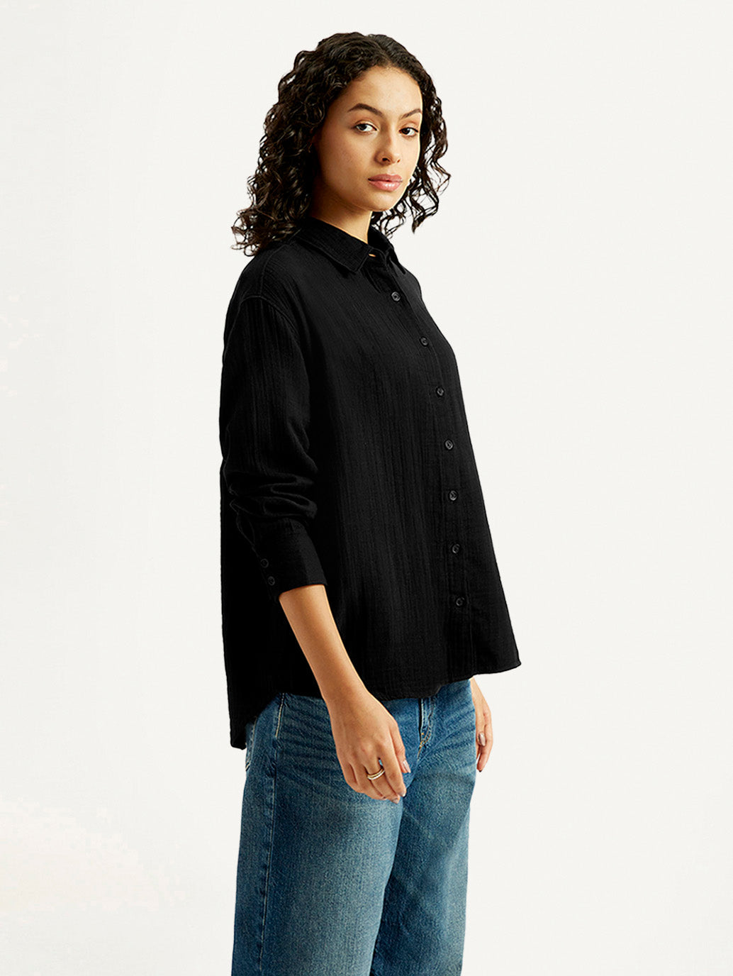 Women'S Solid Slim Fit Shirt