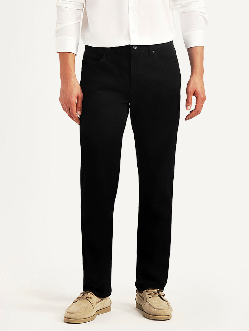 Men's Redloop 511 Black Slim Fit Mid Rise Jeans