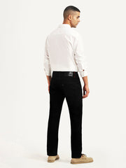 Men's Redloop 511 Black Slim Fit Mid Rise Jeans