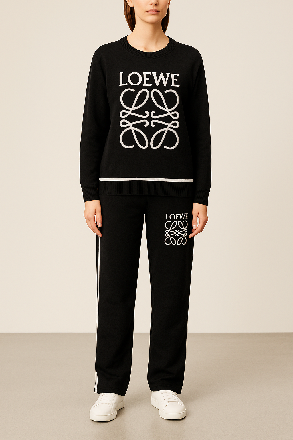 Lyte Club Ladies Western W Cord Set O1356-5798 Black