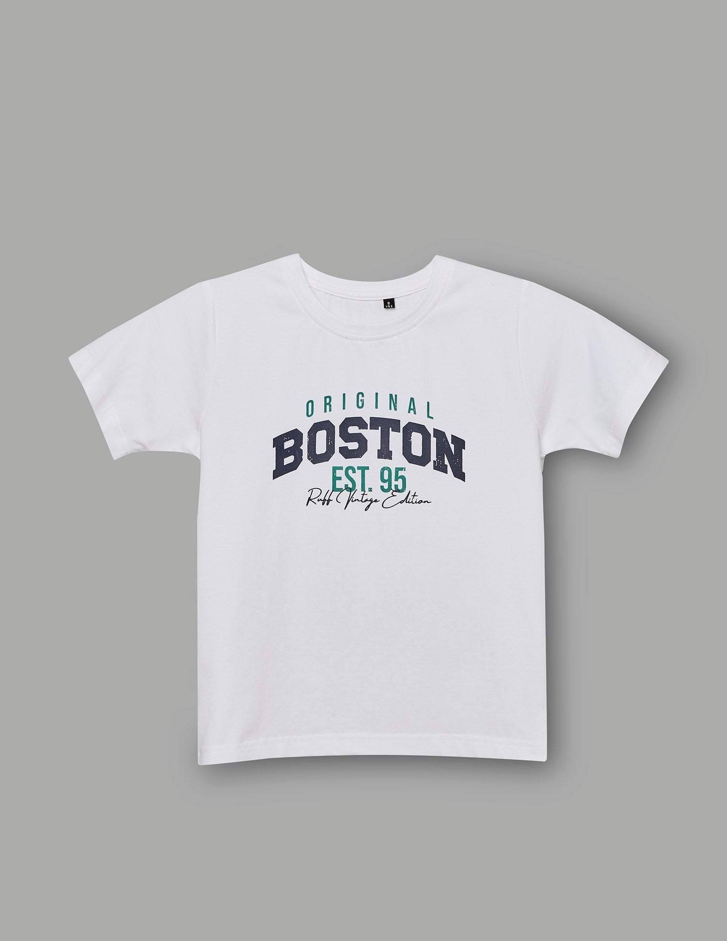 RUFF BOYS SHIRT F/S SB-09106 GREEN