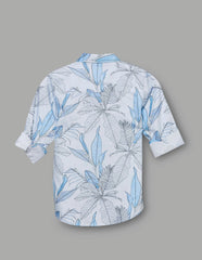RUFF BOYS SHIRT F/S SB-09110 SKY