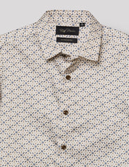 RUFF BOYS SHIRT F/S SK-09112 FAWN
