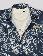 RUFF BOYS SHIRT F/S SK-09115 AIR FORCE