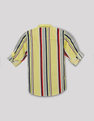 RUFF BOYS SHIRT F/S SB-09135 LEMON
