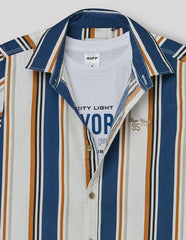 RUFF BOYS SHIRT F/S SK-09136 AIR FORCE
