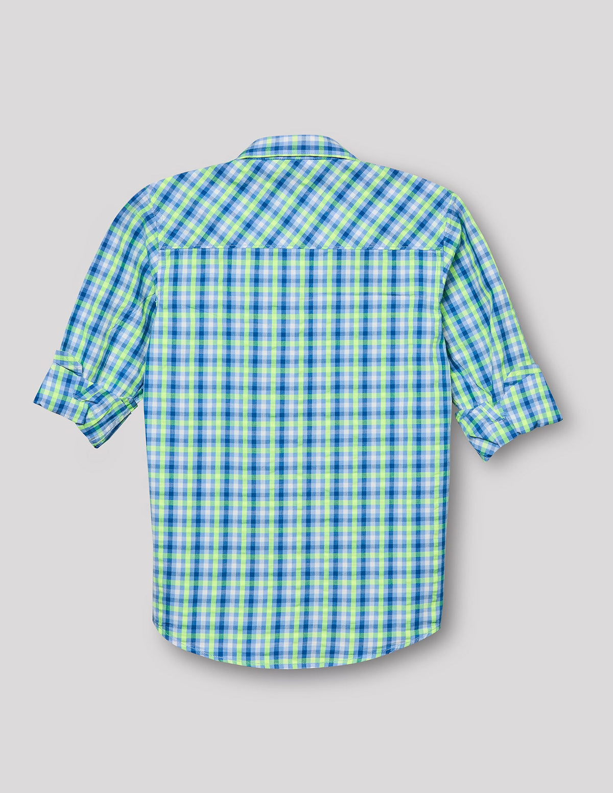 RUFF BOYS SHIRT F/S SK-09170 F.GREEN
