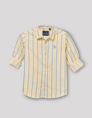 RUFF BOYS SHIRT F/S SB-09177 LEMON