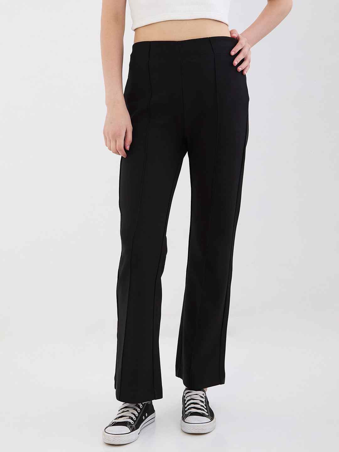 SPYKAR LADIES WESTERN PAJAMA WKTR2BE012 BLACK