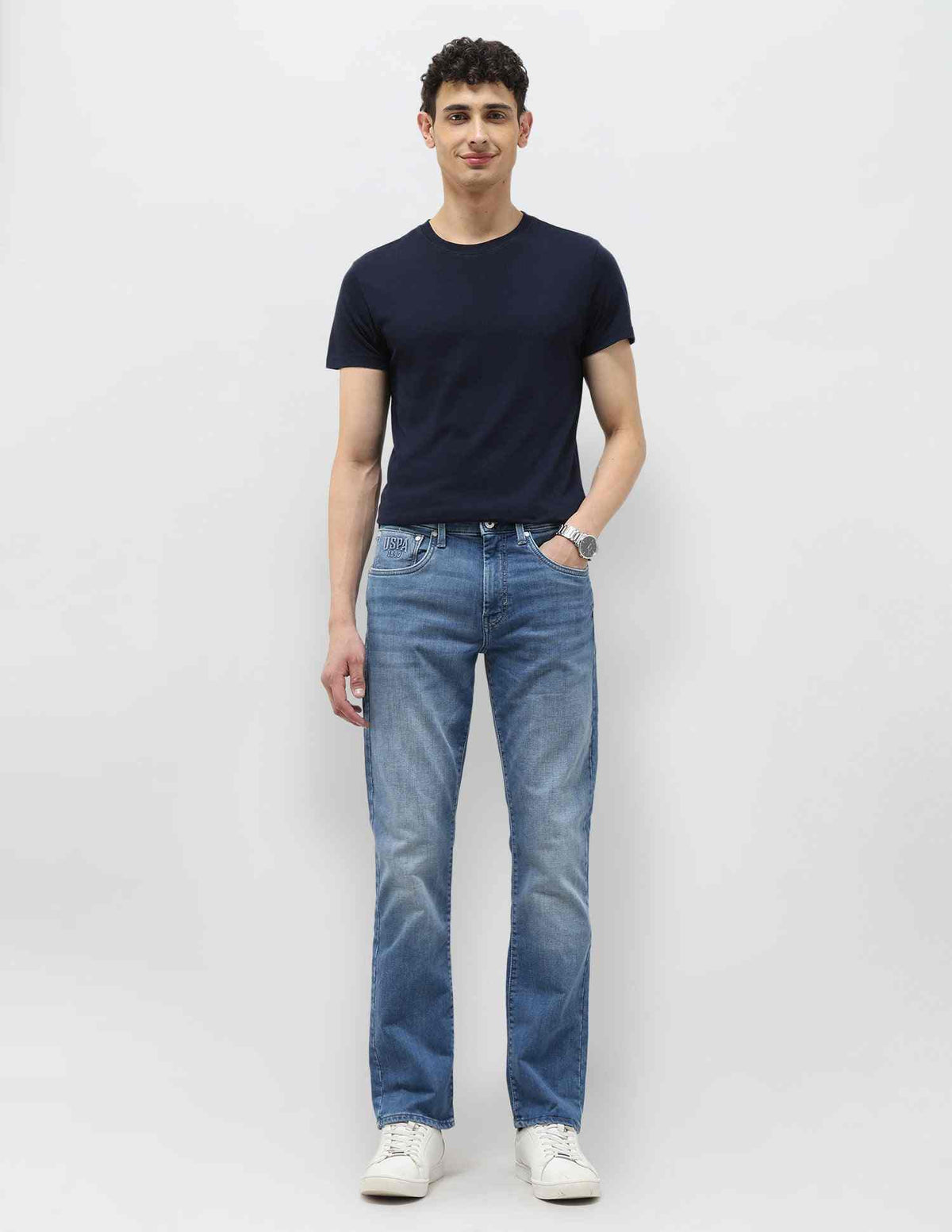 U.S.Polo Mens Jeans Udjen1898 Blue