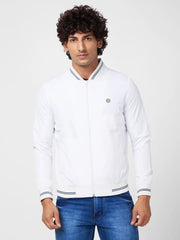 Spykar Mens Jacket F/S Mjkjlw2Bc053 White