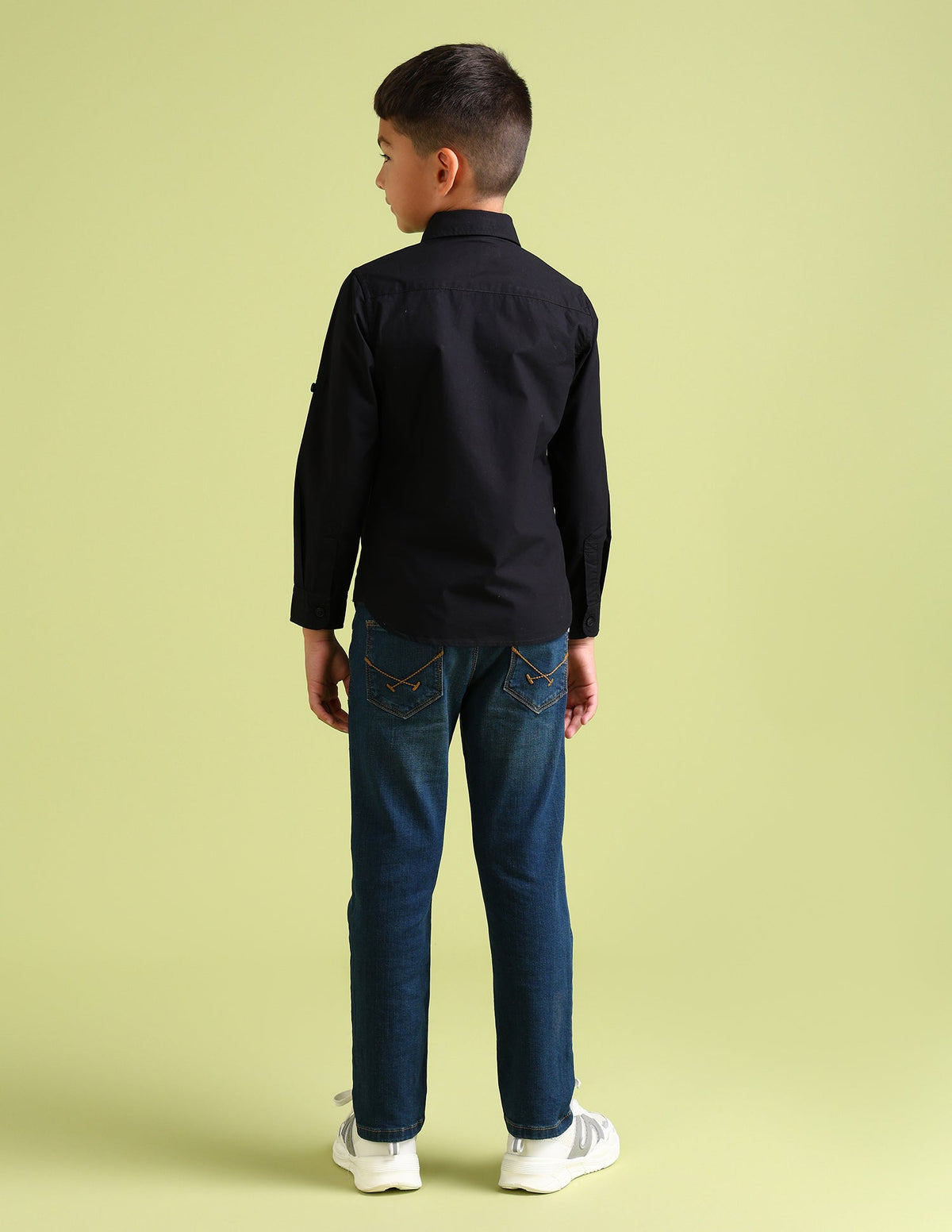 U.S.POLO KIDS BOYS SHIRT F/S UKSHT1172