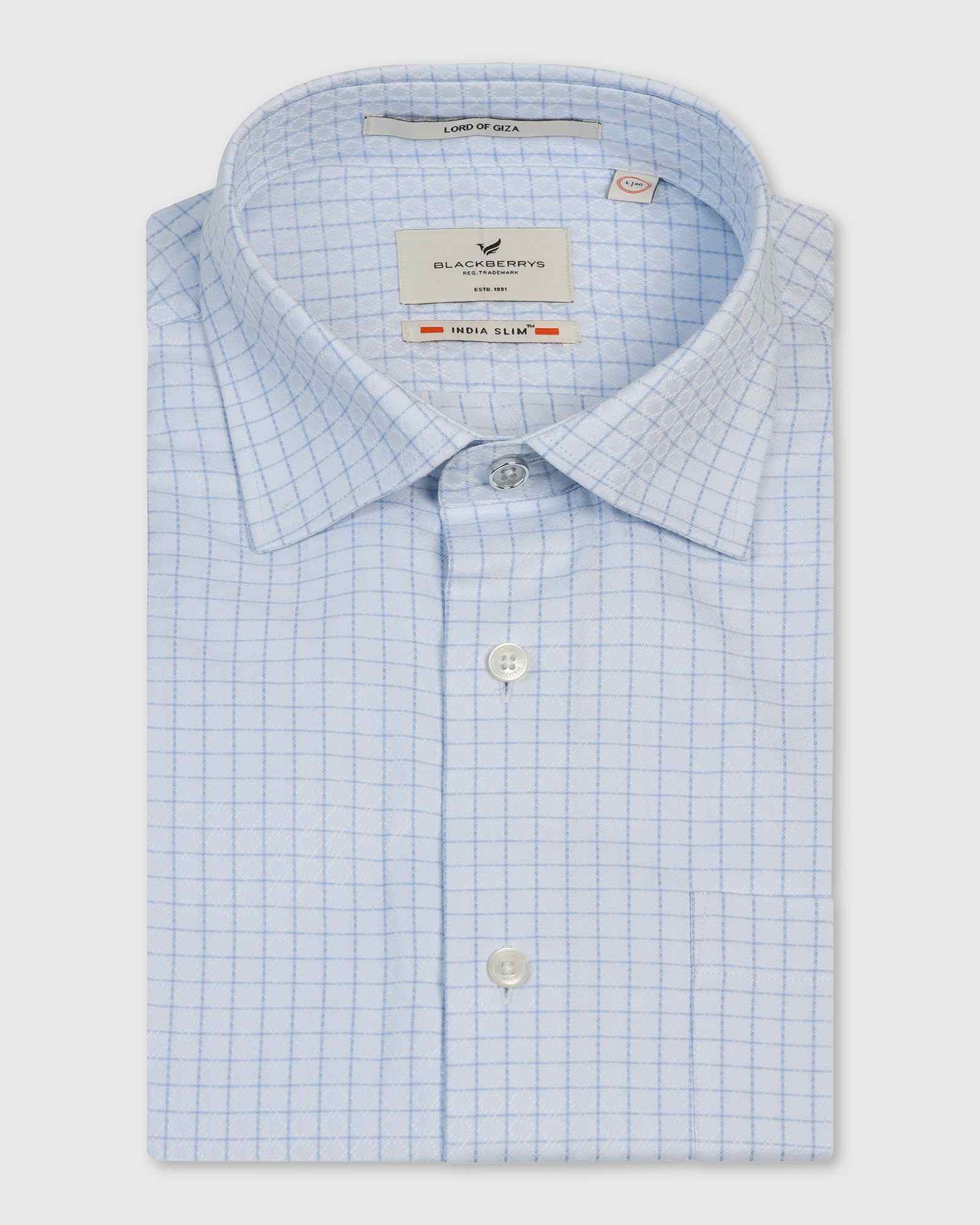 Blackberry Mens Formal Shirt F/S Bp-Bs-Do-Revolve Grey