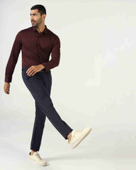 Blackberry Mens Casual Trouser Ek-Tp-So-Ziea Dark Navy