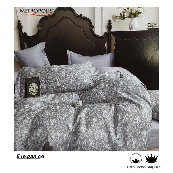 Metropolis Elegance Bedsheet