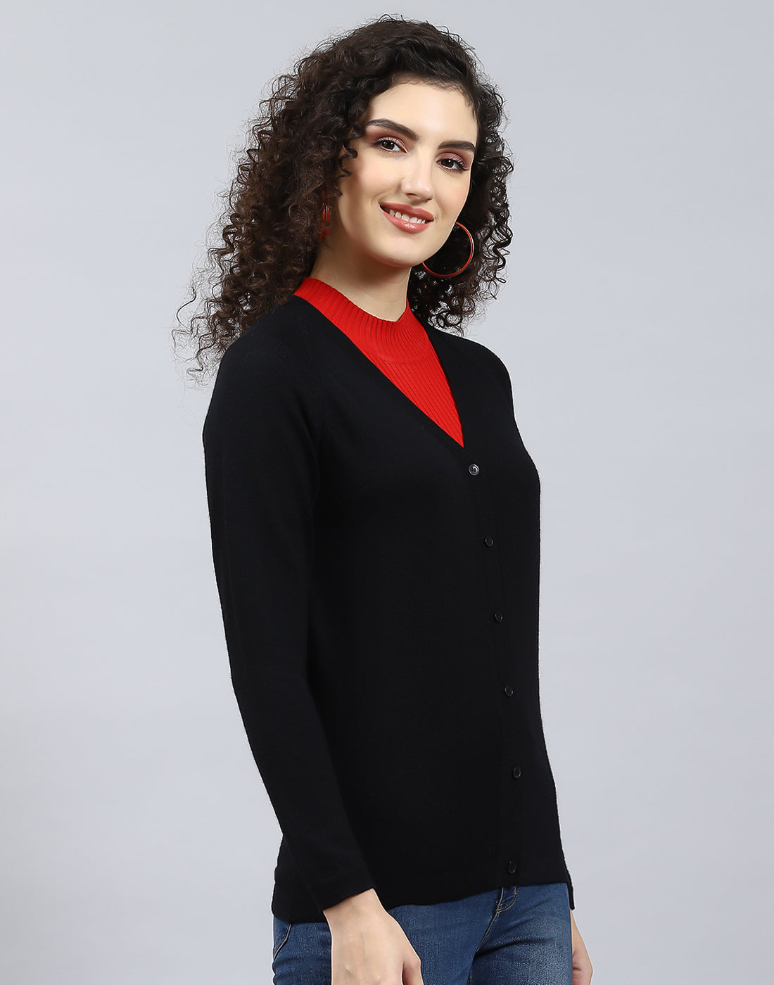 Monte Carlo Ladies Western Cardigan 1240709Vn 118