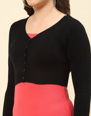 Monte Carlo Ladies Western Woolen Top 1242793Fs 204