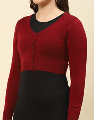 Monte Carlo Ladies Western Woolen Top 1242793Fs 271