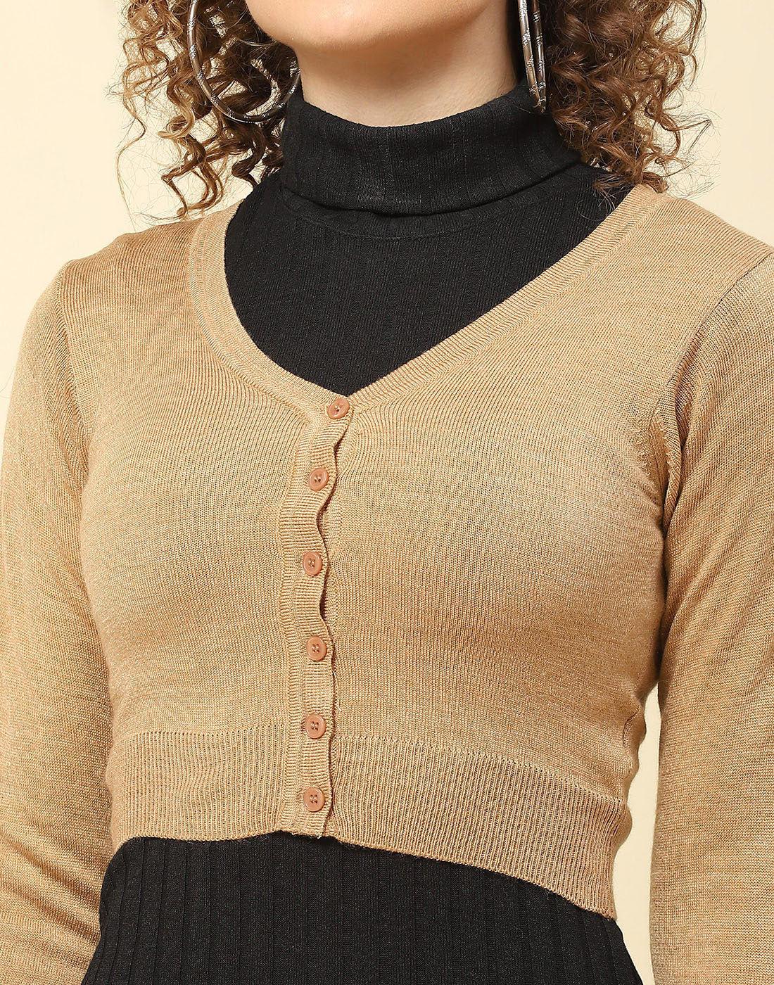 Monte Carlo Ladies Western Woolen Top 1242793Fs 312