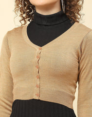 Monte Carlo Ladies Western Woolen Top 1242793Fs 312