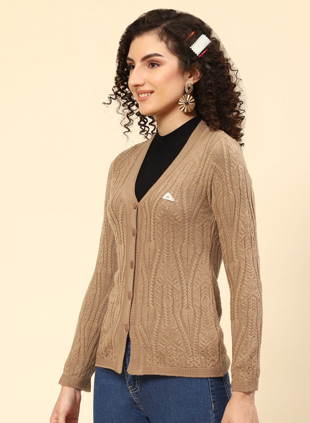 Monte Carlo Outright Ladies Western Cardigan 1239522Vn 1040