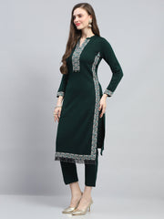 Monte Carlo Ladies Western W Kurti 3Pcs Set 1243482Ki 2