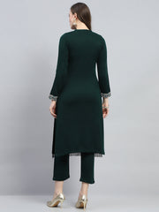 Monte Carlo Ladies Western W Kurti 3Pcs Set 1243482Ki 2