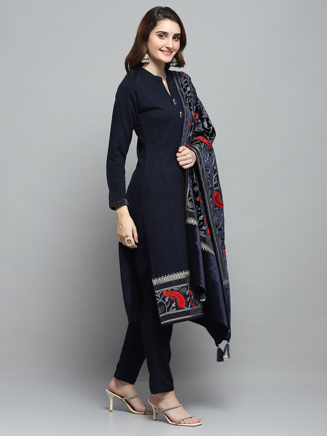 Monte Carlo Ladies Western W Kurti 3Pcs Set 1243486Ki 1