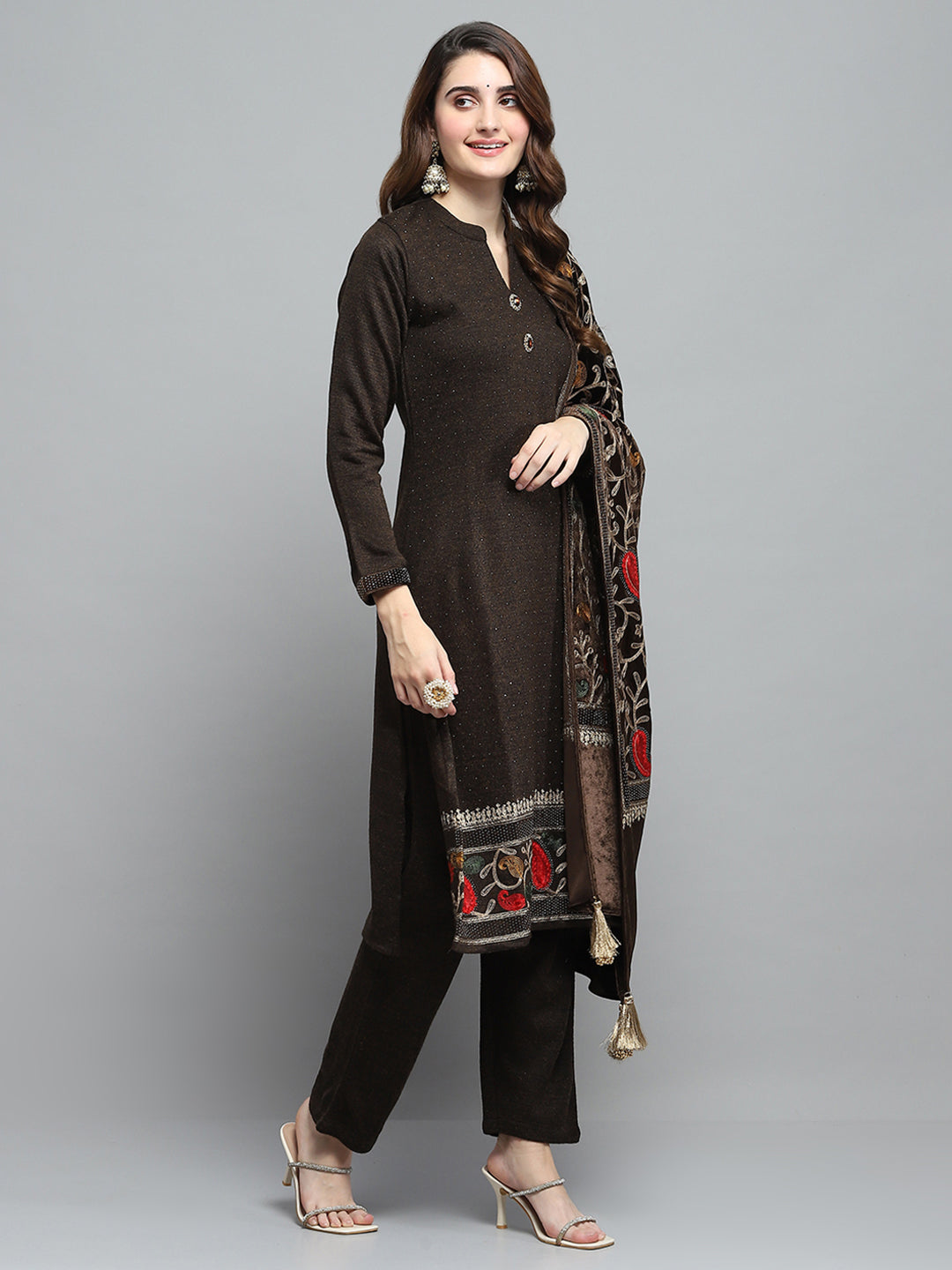 Monte Carlo Ladies Western W Kurti 3Pcs Set 1243486Ki 2
