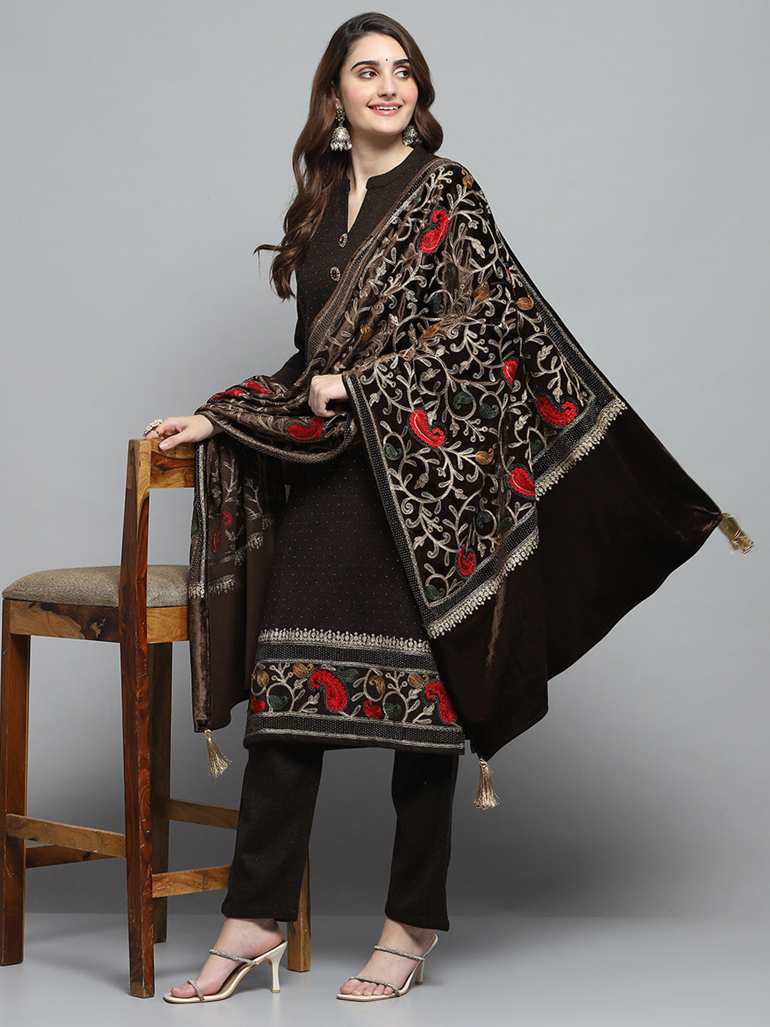 Monte Carlo Ladies Western W Kurti 3Pcs Set 1243486Ki 2