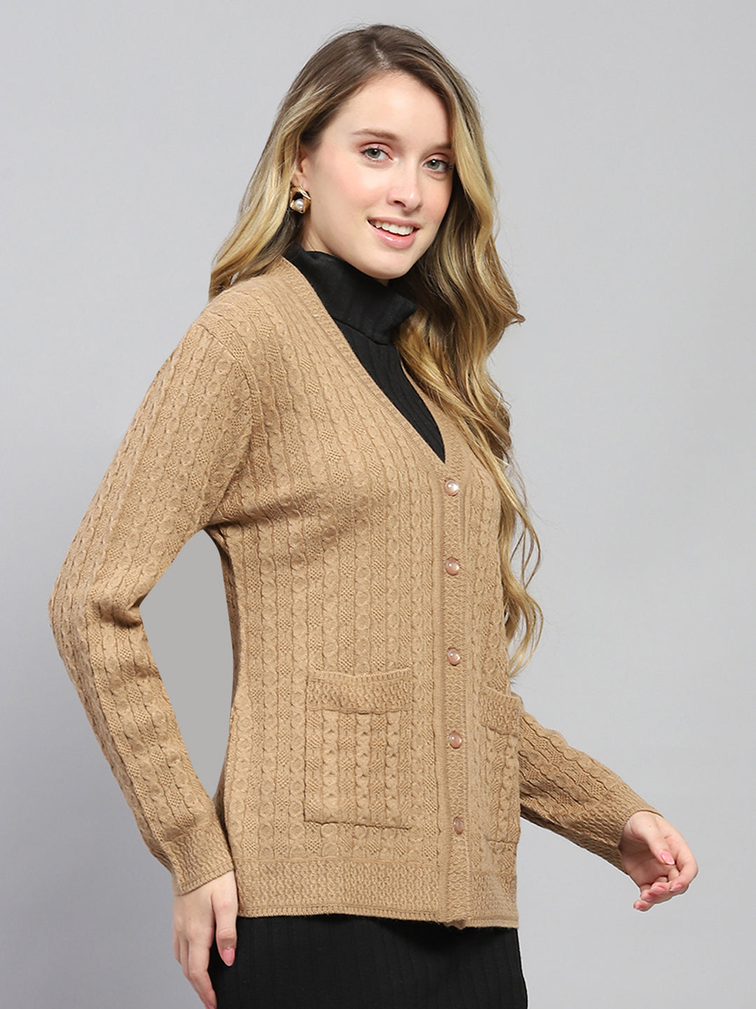Monte Carlo Ladies Western Cardigan 1243501Vn 1040