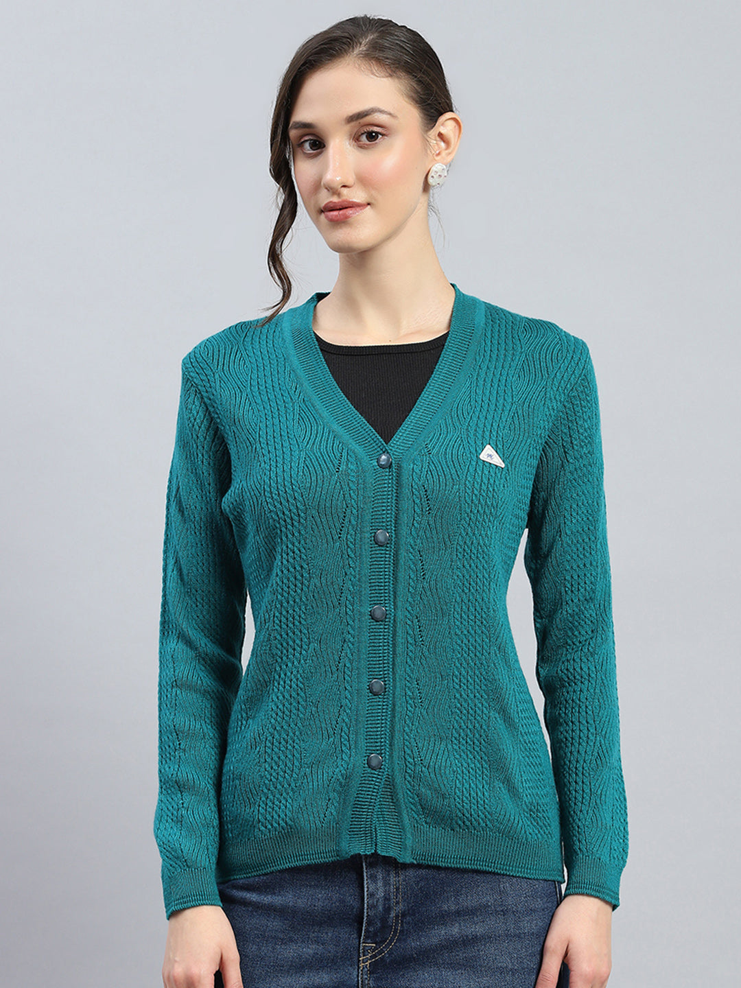 Monte Carlo Ladies Western Cardigan 1243511Vn 1106