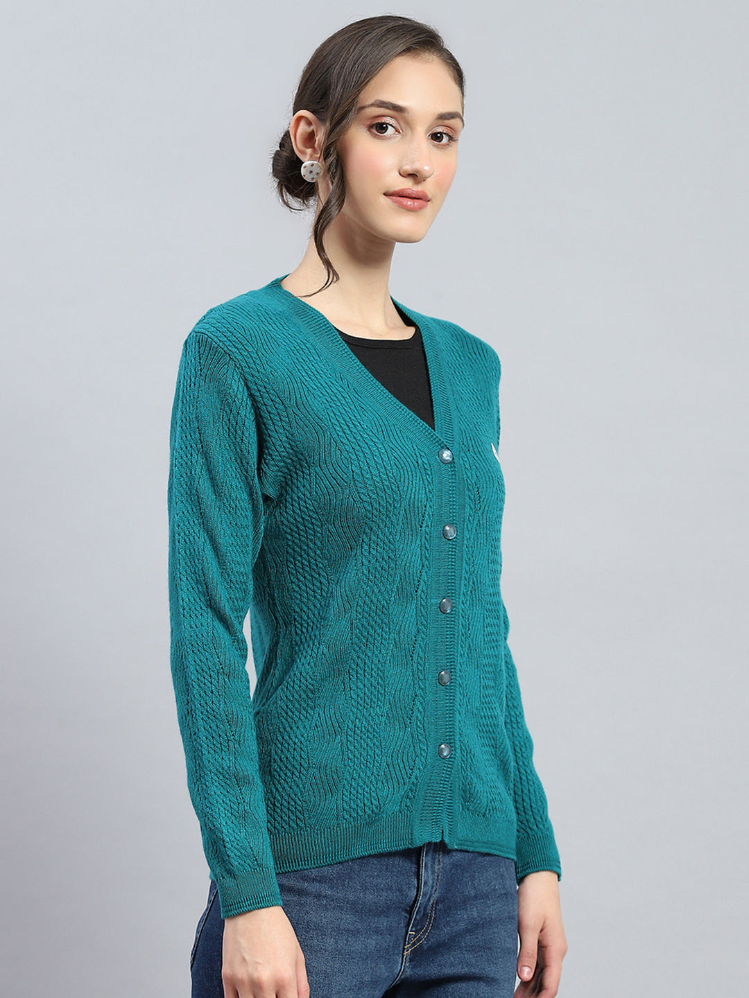 Monte Carlo Ladies Western Cardigan 1243511Vn 1106