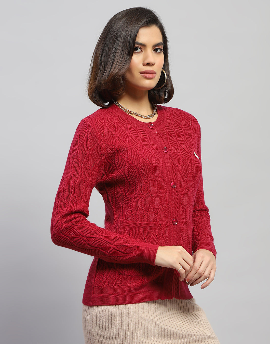 Monte Carlo Ladies Western Cardigan 1243529Rn 1070