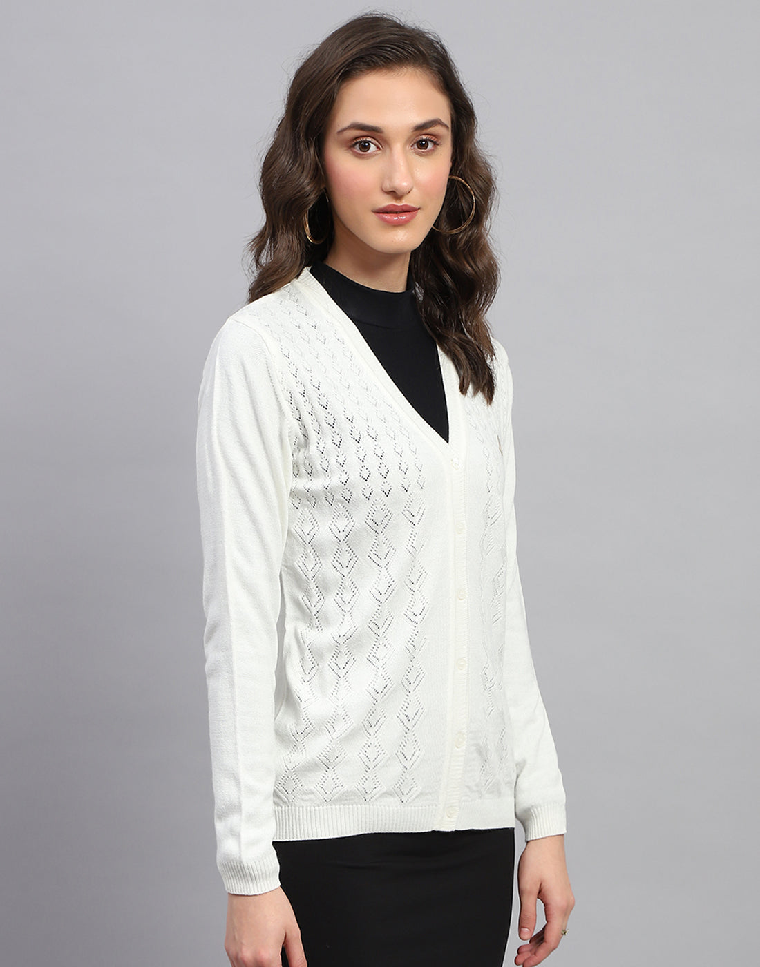Monte Carlo Ladies Western Cardigan 1243547Vn 101