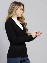Monte Carlo Ladies Western Cardigan 1243548Vn 107