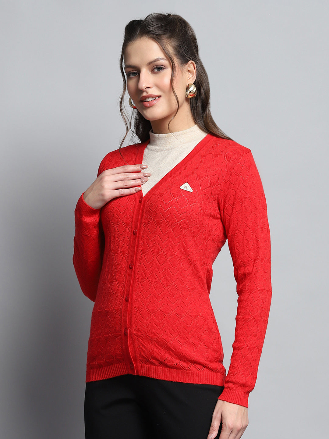 Monte Carlo Ladies Western Cardigan 1243548Vn 144