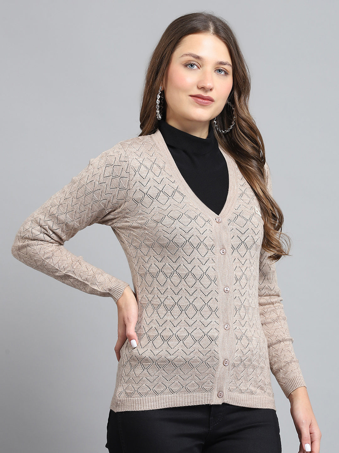 Monte Carlo Ladies Western Cardigan 1243548Vn 181