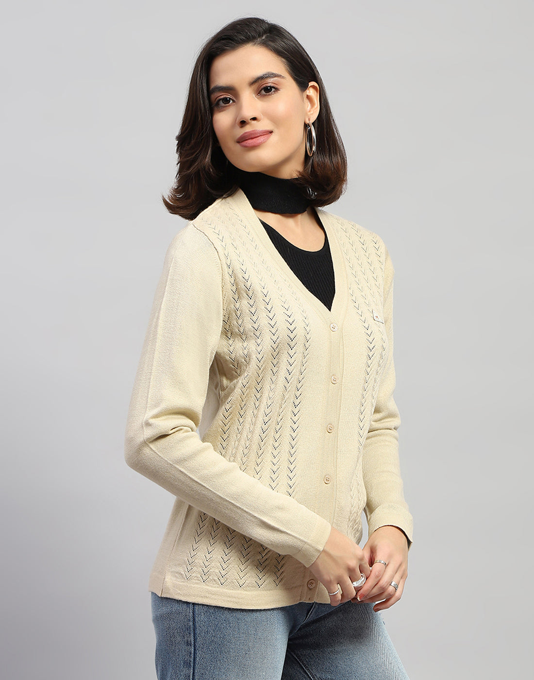 Monte Carlo Ladies Western Cardigan 1243549Vn 173