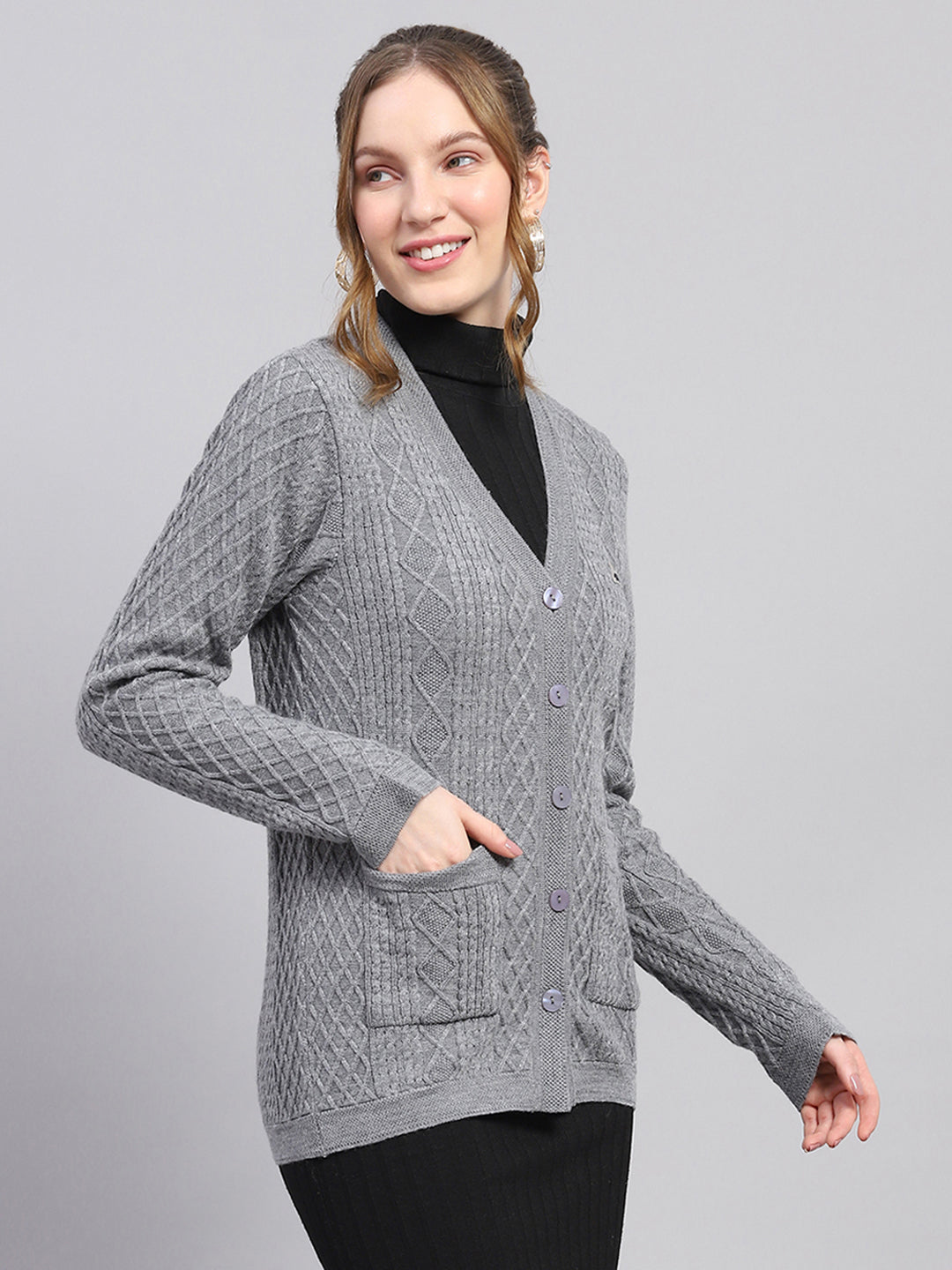 Monte Carlo Ladies Western Cardigan 1243555Vn 2410