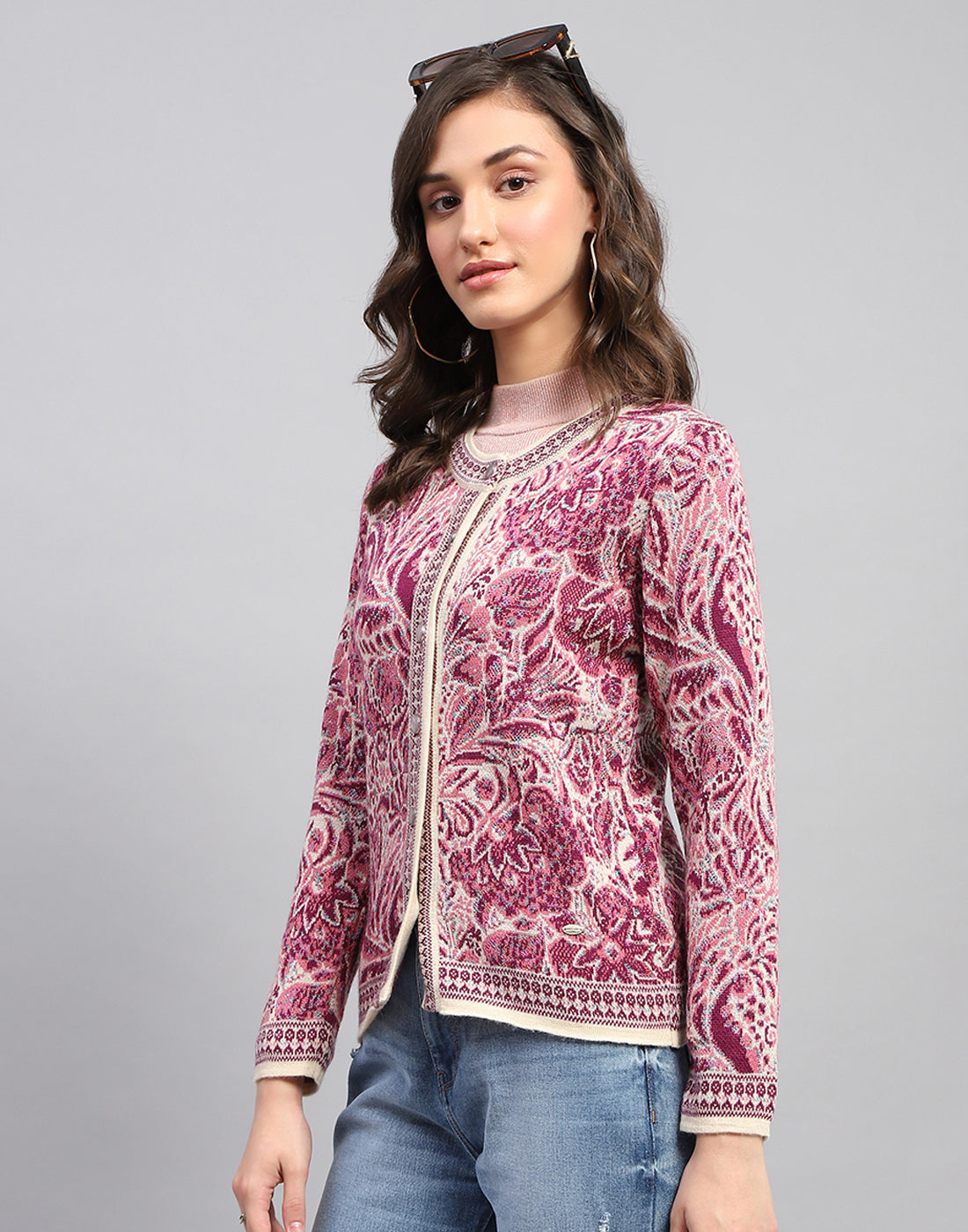 Monte Carlo Ladies Western Cardigan 1243604Rn 1