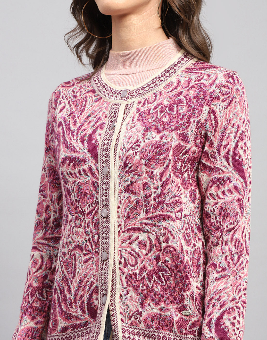 Monte Carlo Ladies Western Cardigan 1243604Rn 1