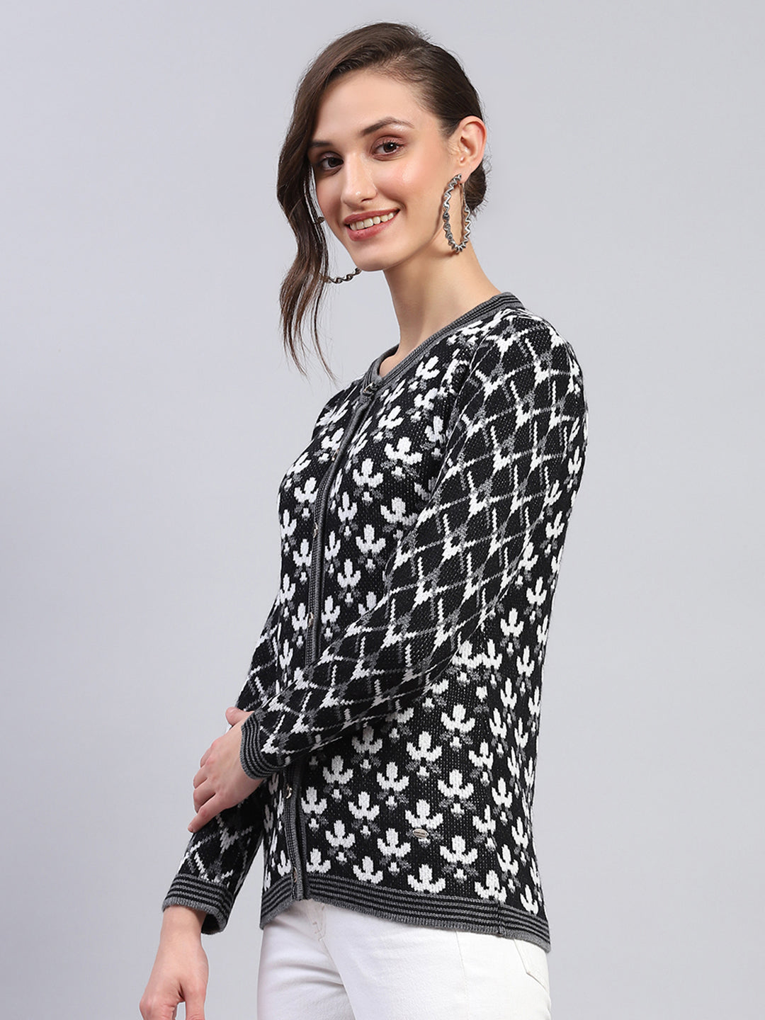 Monte Carlo Ladies Western Cardigan 1243619Rn 1