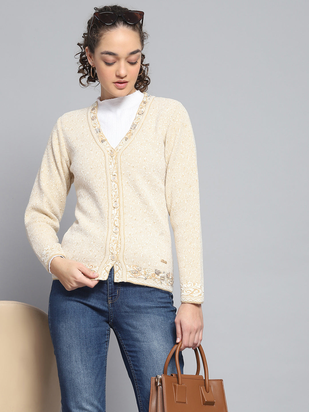 Monte Carlo Ladies Western Cardigan 1243776Vn 1