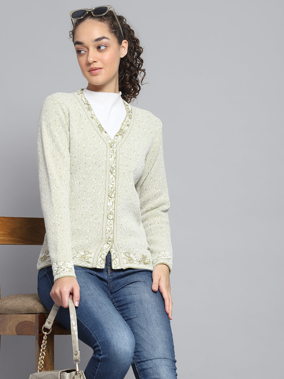 Monte Carlo Ladies Western Cardigan 1243776Vn 2