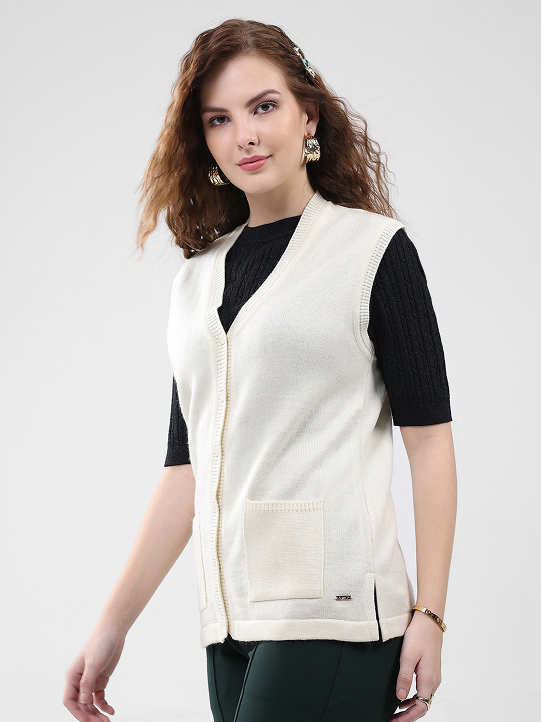 Monte Carlo Ladies Western Cardigan C/S 1250718Sl 925