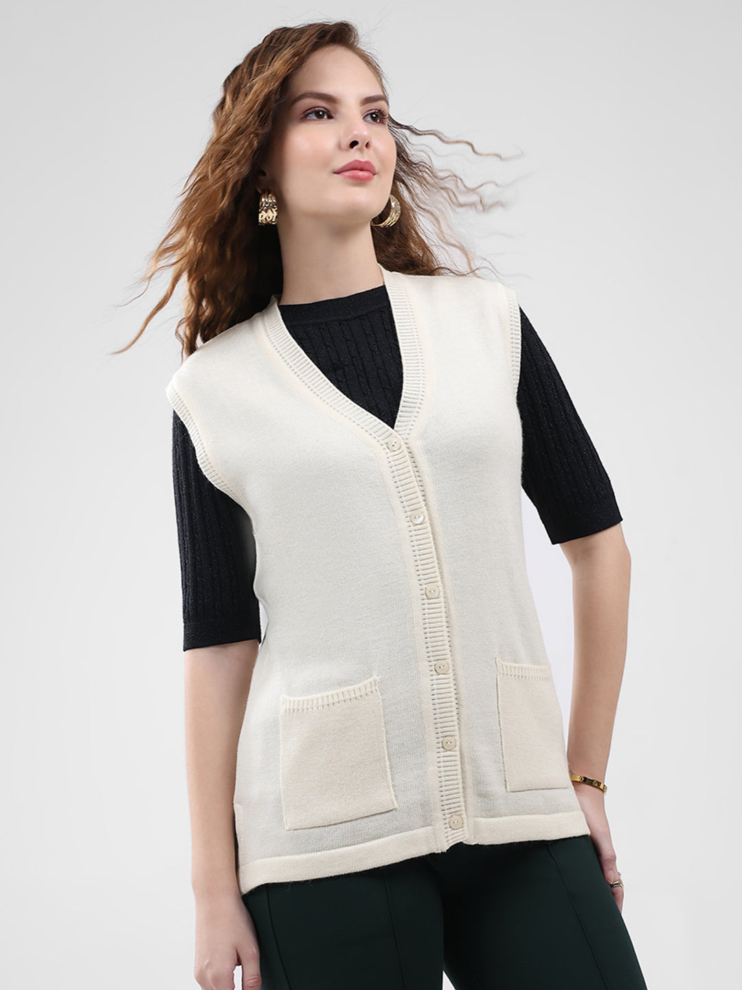 Monte Carlo Ladies Western Cardigan C/S 1250718Sl 925